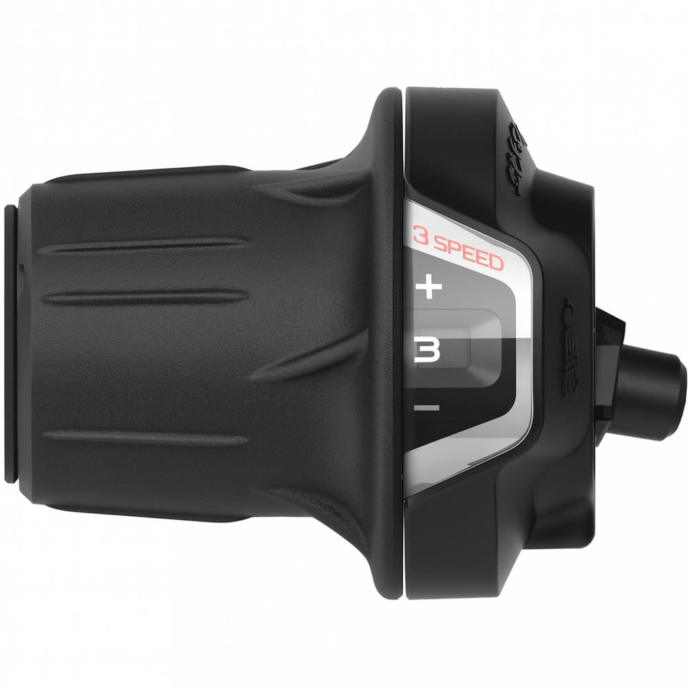 SHIMANO Drehgriffschalter TOURNEY 3-fach SIS links - präzise Gangwahl für City- und Trekkingräder