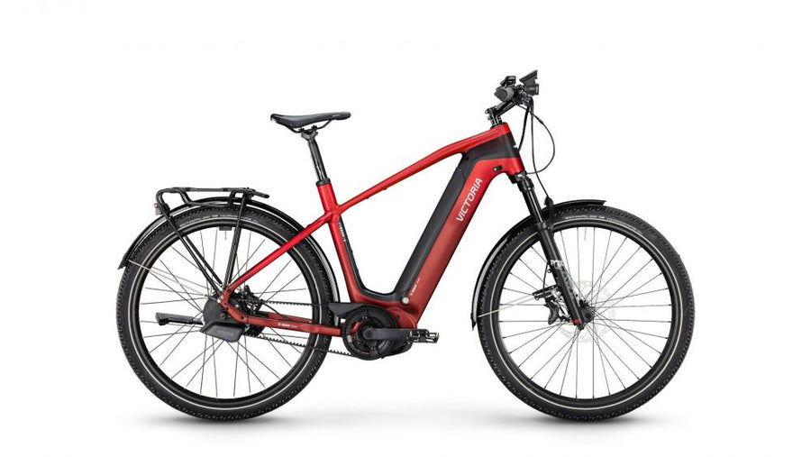 VICTORIA Elektro-SUV "FYBRON 5" (#1), Diamant, 27,5", inferno red, enviolo "Automatiq", 48cm