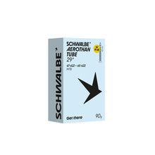 Schwalbe SCHLAUCH AEROTHAN SV19 Alu 28 & 29 Zoll (47/65-622) 47 ROT - ultraleichter - Fahrradschlauch
