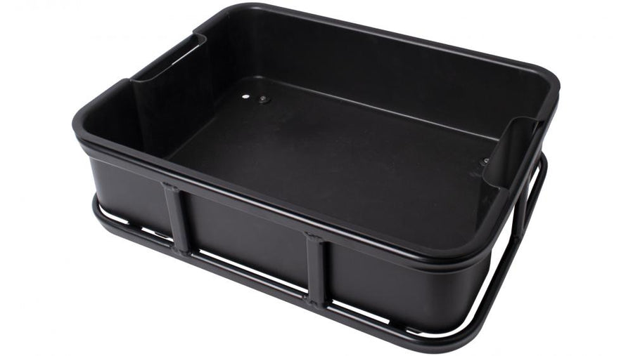 AtranVelo Fahrradkorb Bakery Crate mit AVS Adapter schwarz 35x45x13 cm