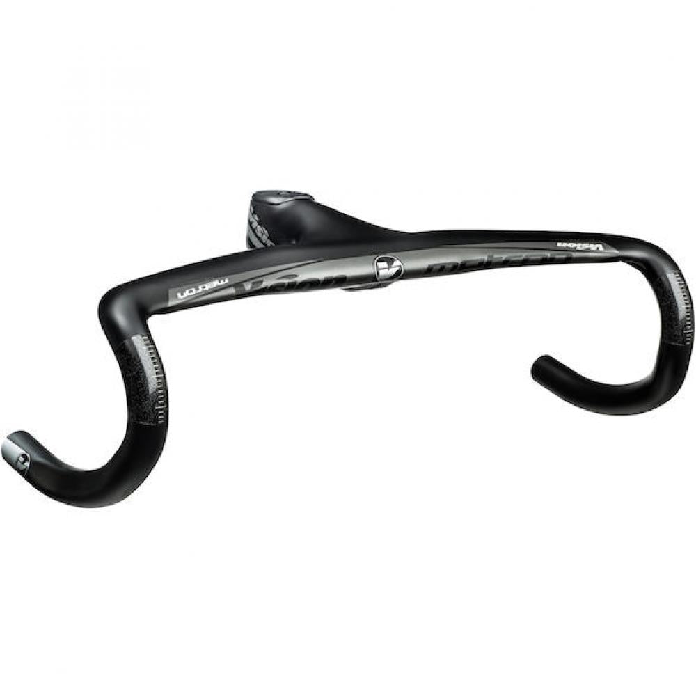 Vision Lenker Metron 5D Super Compact 80 x 360 mm Schwarz - integrierter Aero-Carbonlenker