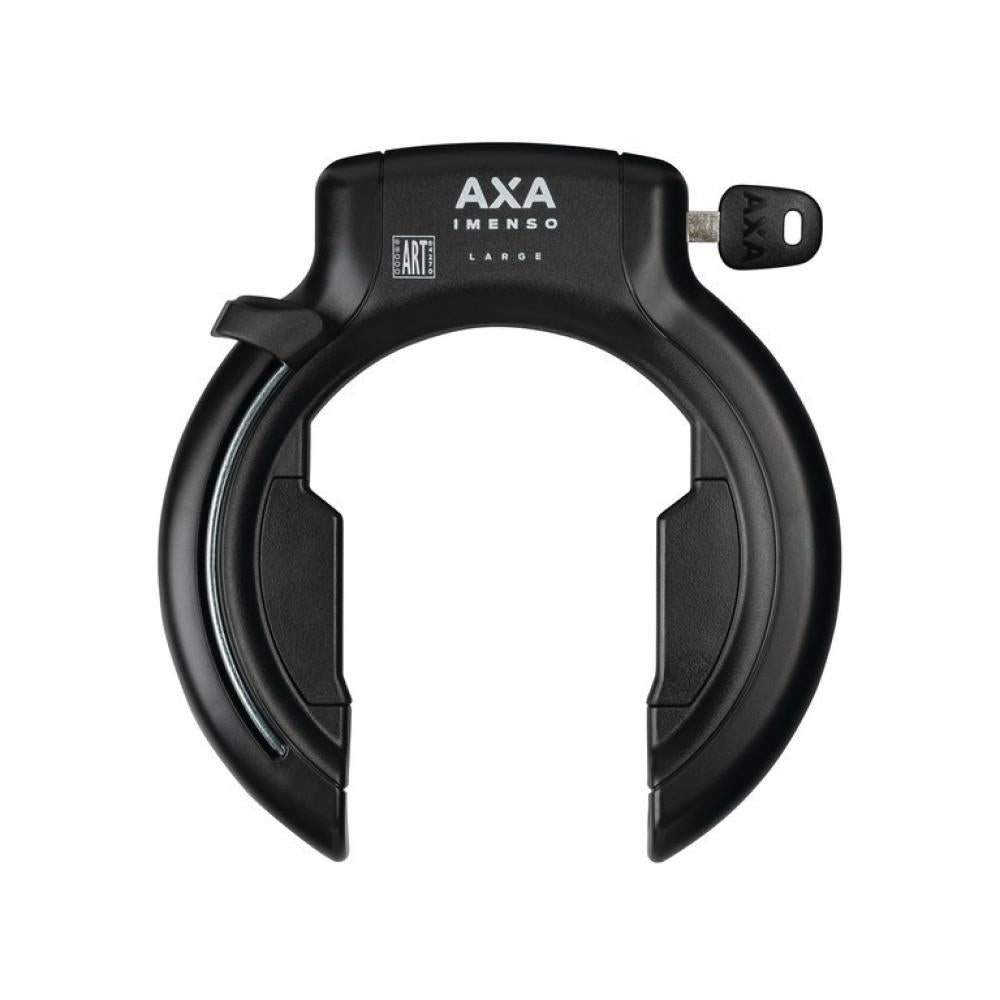 Axa IMENSO X Large Rahmenschloss 92 mm Schwarz - Sicherheit für breite Reifen