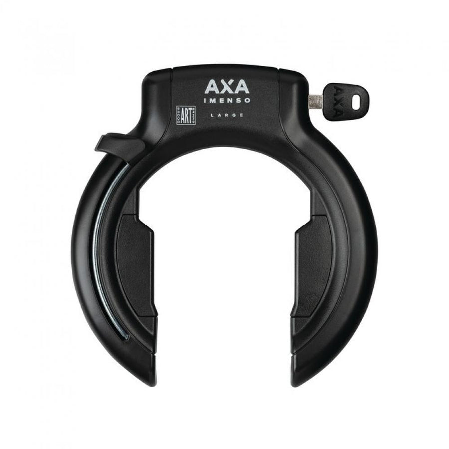 Axa IMENSO X Large Rahmenschloss 92 mm Schwarz - Sicherheit für breite Reifen