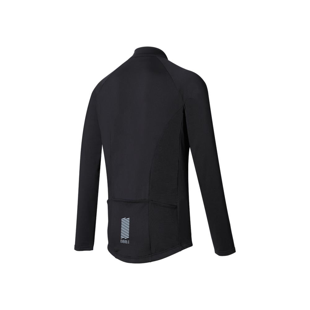 BBB Cycling BBB Langarmtrikot Transition l.a. M l schwarz - warmes, atmungsaktives Fahrradtrikot