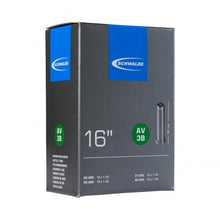 Schwalbe Schlauch AV3B 16x1.10/1.50 Zoll - 32-40/305 - 16 Zoll - 40 mm Autoventil - Robust, langlebig und zuverlässig für Kinderfahrräder und Kompaktbikes