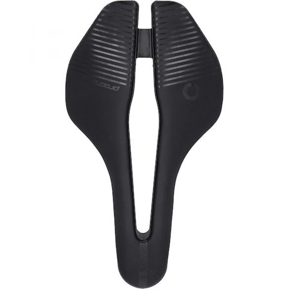 Procraft Sattel Tempo Advanced 140 x 240 mm Schwarz - komfortabler Rennrad-Sattel mit Entlastungskanal