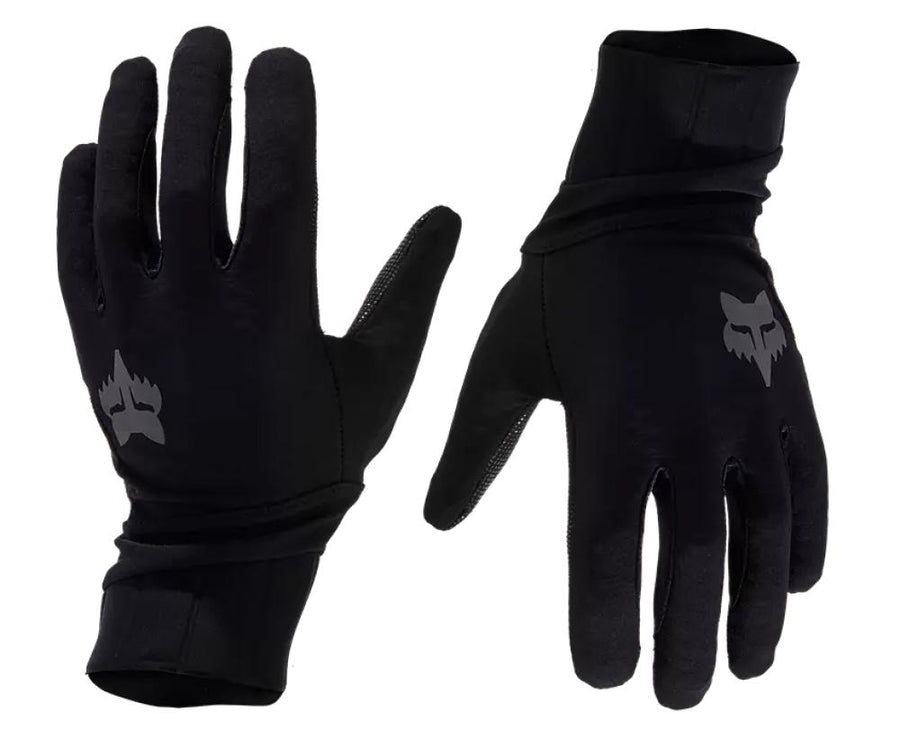Fox Defend Pro Fire Handschuhe Black Größe L - wasserdicht, atmungsaktiv, Touchscreen-kompatibel, MTB Winterhandschuhe mit DWR-Beschichtung