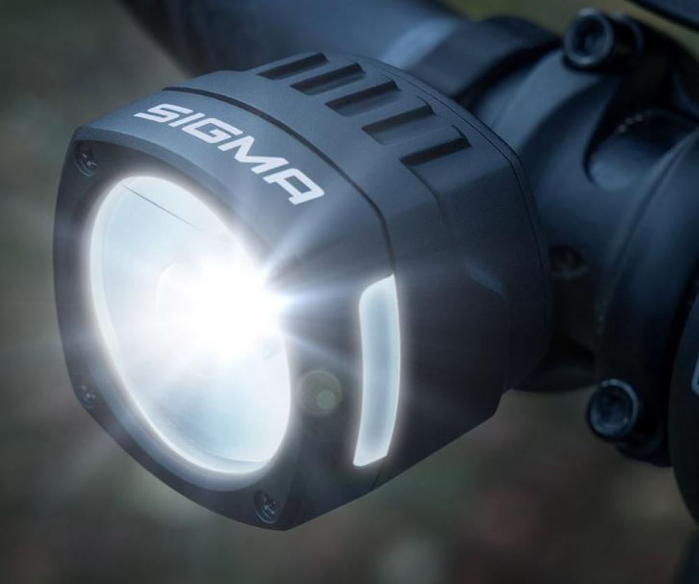 Sigma Licht EOX FL 170 HB E-Bike Scheinwerfer - 170 LUX Fernlicht, StVZO, Schwarz