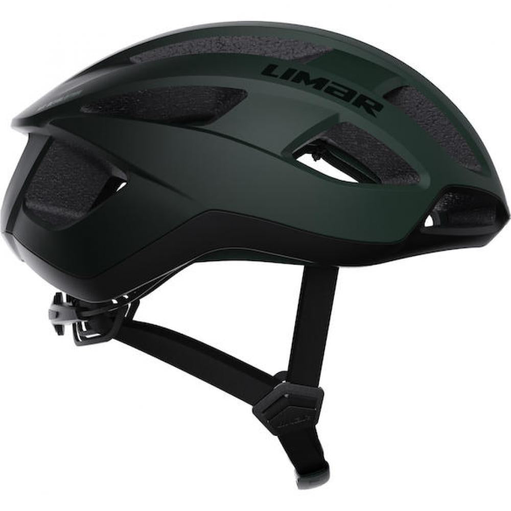 Limar Air Stratos Matt Deep Green Fahrradhelm Größe M - Leichter All-Terrain-Helm für Gravel