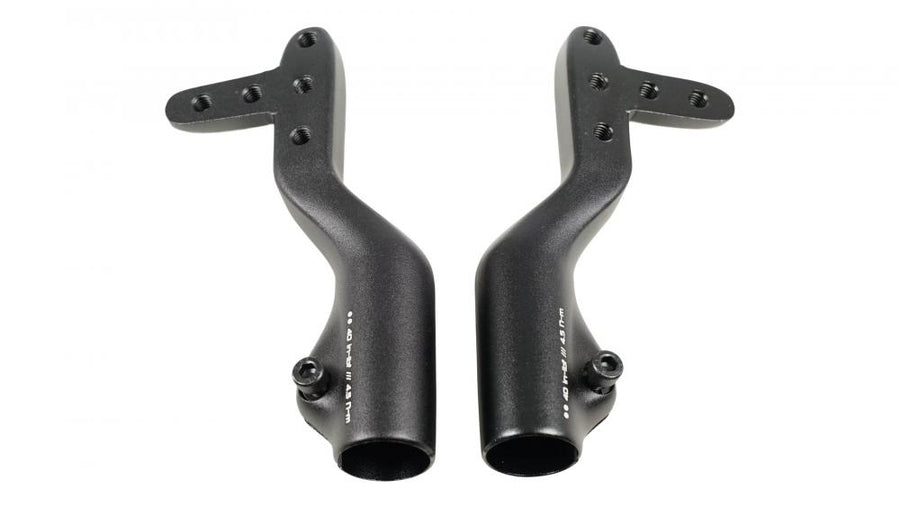 Specialized SHIV Low-Stack Aerobar Clamp Set - Aerodynamische Lenkerhalterung in Schwarz