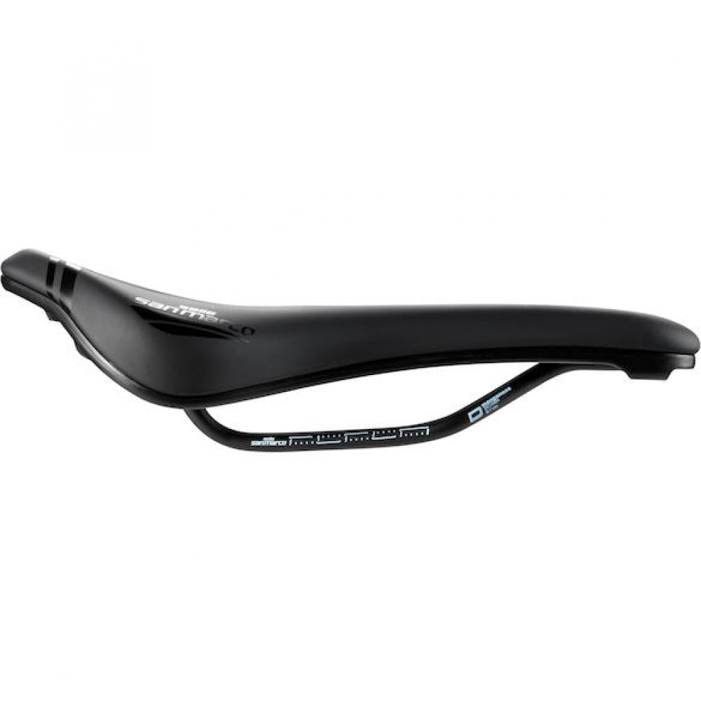 Selle San Marco Sattel Ground Dynamic 140 x 255 mm Schwarz - komfortabler MTB- und Gravel-Sattel