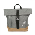 Haberland Bike-Rucksack Keep Rollin' grau - vielseitige Gepäckträger-Tasche & Rucksack