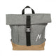 Haberland Bike-Rucksack Keep Rollin' grau - vielseitige Gepäckträger-Tasche & Rucksack