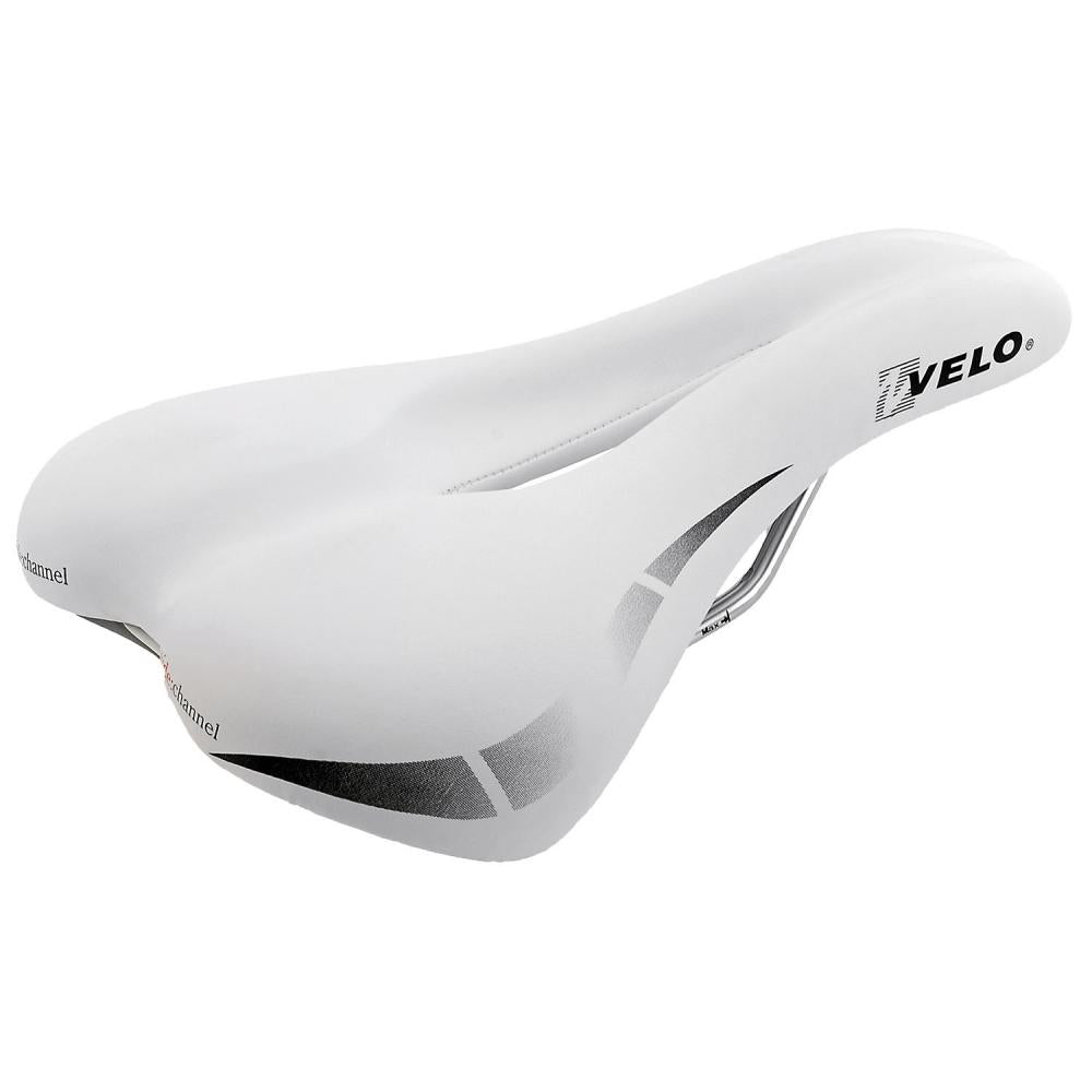 VELO Wide:Channel Touringsattel 168 mm weiß