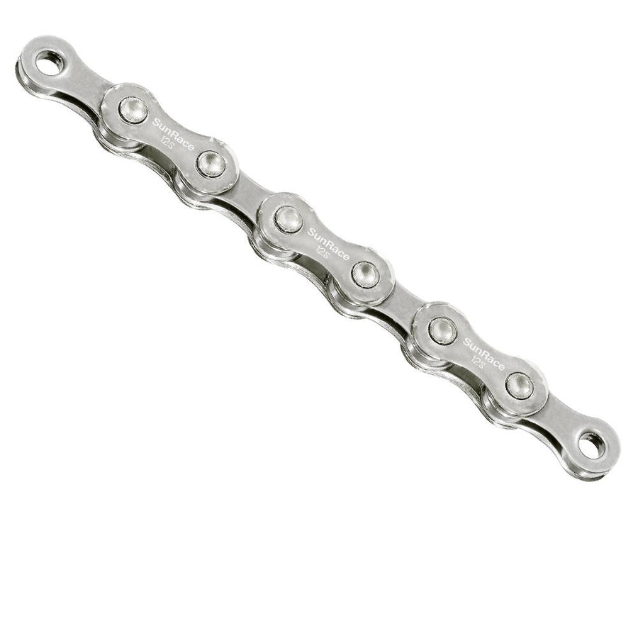 SunRace CN12A Fahrradkette 12-fach Silber - 126 Glieder für Sram & Shimano