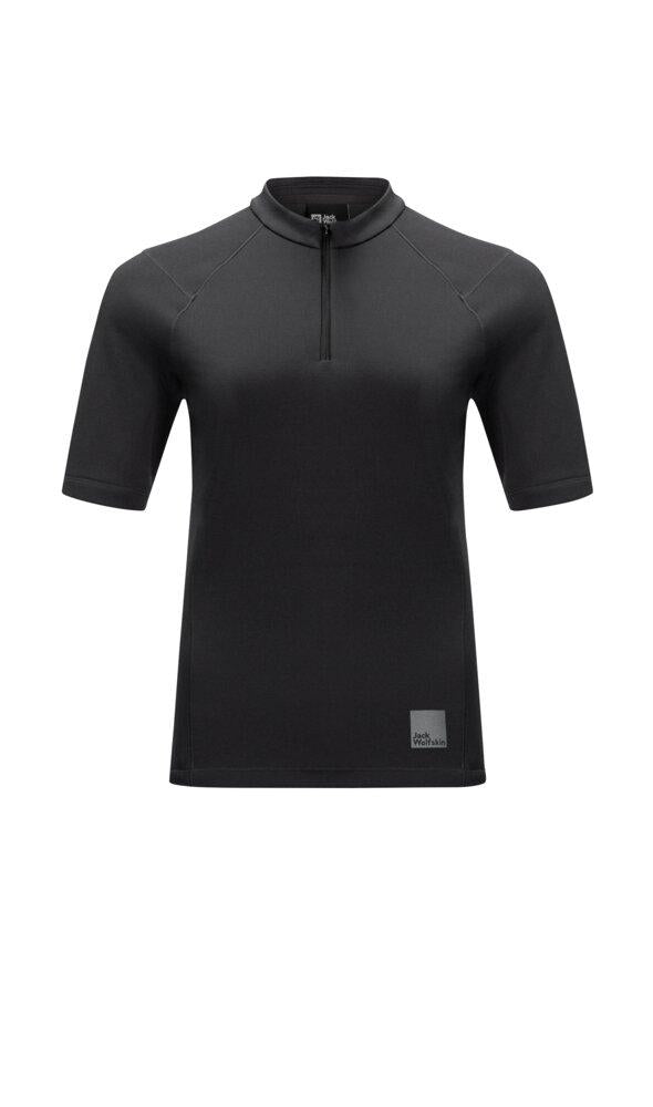 Jack Wolfskin Bike Commute Hz T W Synthetic Fiber T-Shirt Shortsleeve Phantom Größe L