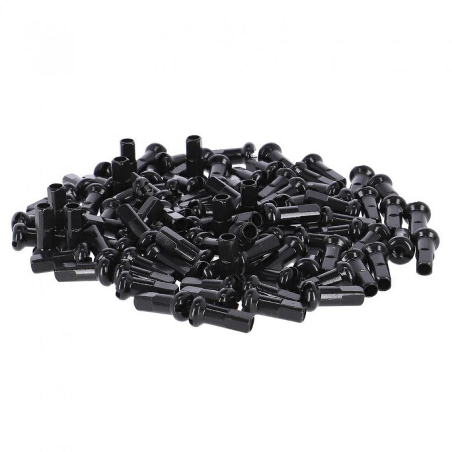 DT SWISS Nippel M 2.34X12Mm Messing Vernickelt 100 Stück Schwarz