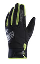 CHIBA Thermo X-Cross - wasserdichte Radhandschuhe sz/neongel, Gr. 8,5