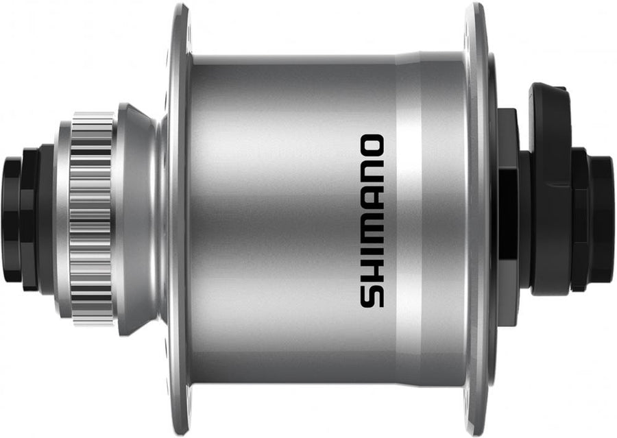 SHIMANO Nabendynamo DH-UR708-3D 6V/3W Center-Lock - 708-3, Silber 36 Loch