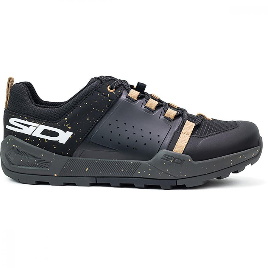 SIDI MTB Atomus Print Black Gr. 45 - Ripstop-Obermaterial, MI²-Gummisohle, CAPTA-Grip, Millenium Fit, SPD-kompatibel, Schnürsystem