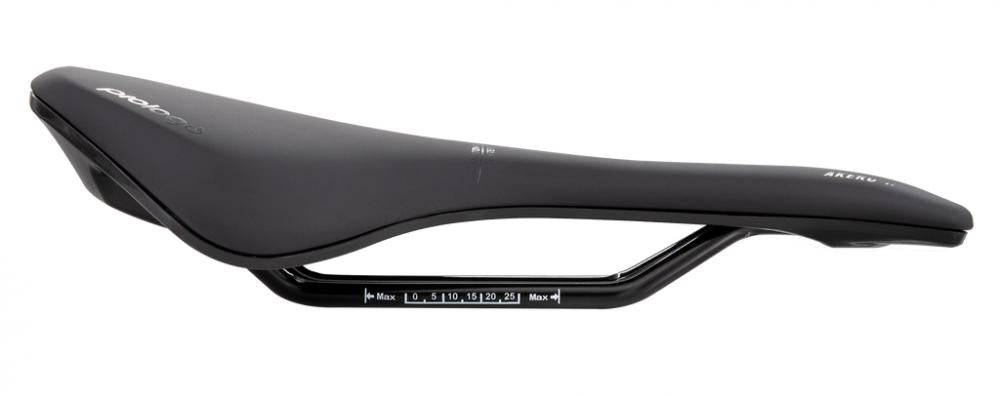 Prologo Akero R PAS Fahrradsattel 150 mm Schwarz - Ergonomischer Komfort für Road und Allroad