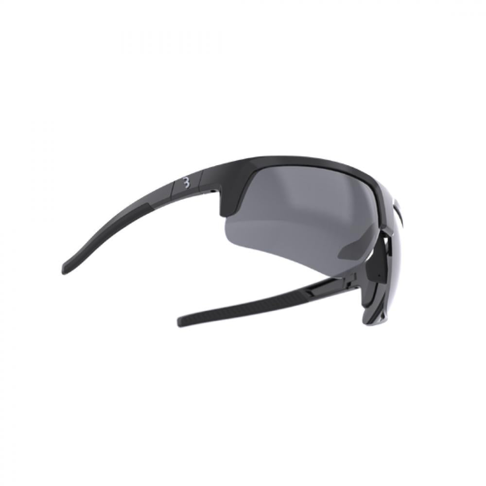 BBB Cycling Sportbrille Comet smoke flash mirror Einheitsgröße glossy - moderner Rundumschutz