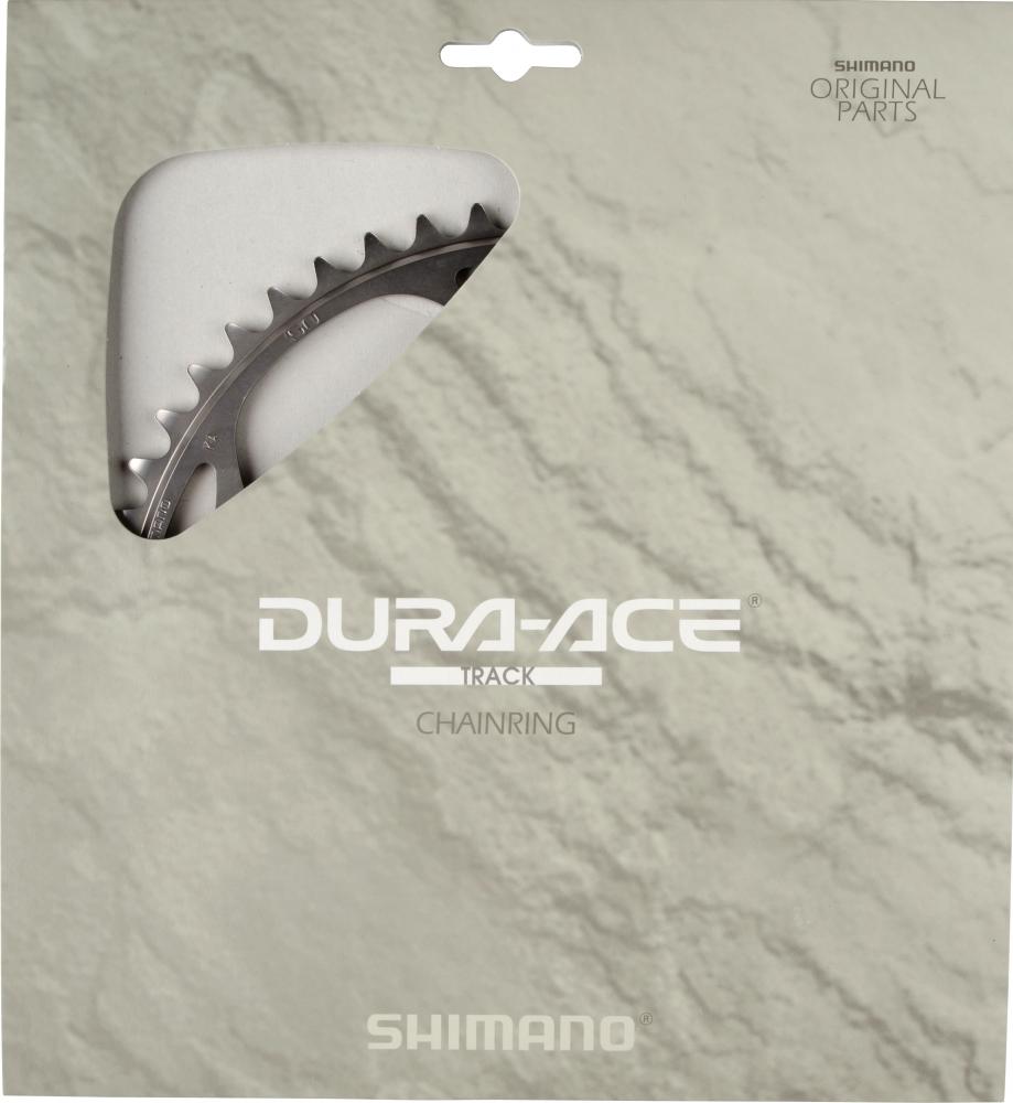 Kettenblatt Dura-ace Track Fc-7710 50z, Bahnrad-kettenblatt 1/2 X 3/32 Zoll, Aluminium, Hohe Steifigkeit, Silber