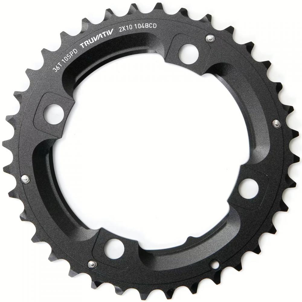 SRAM Truvativ MTB Kettenblatt 36 Zähne 104mm Lochkreis 4-Loch Aluminium 10-fach schwarz
