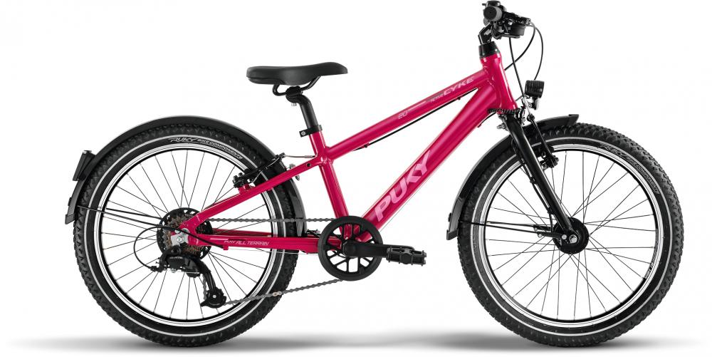 PUKY CYKE 20-7 ACTIVE - 20 Zoll Kinderfahrrad mit 7-Gang-Schaltung und StVZO-Ausstattung