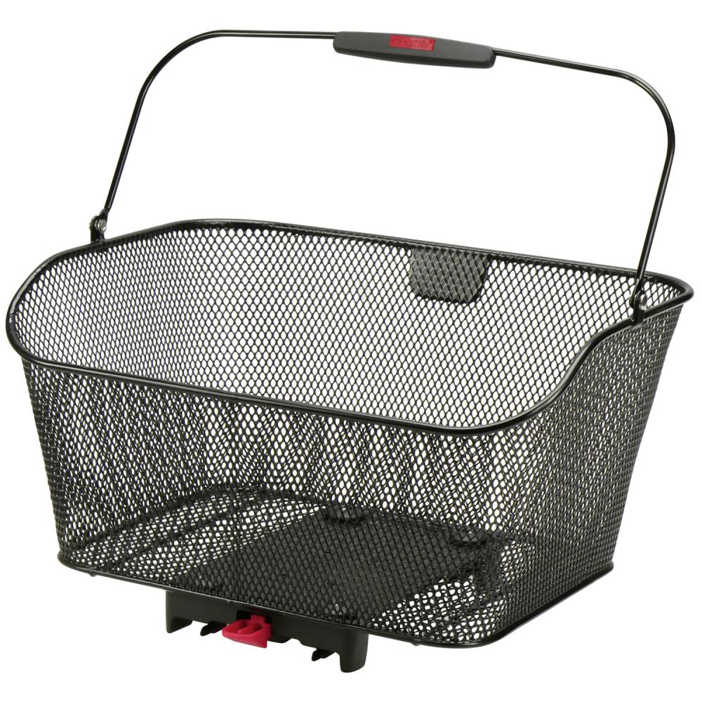 Klickfix Hinterradkorb City Racktime schwarz 40x20x30 cm