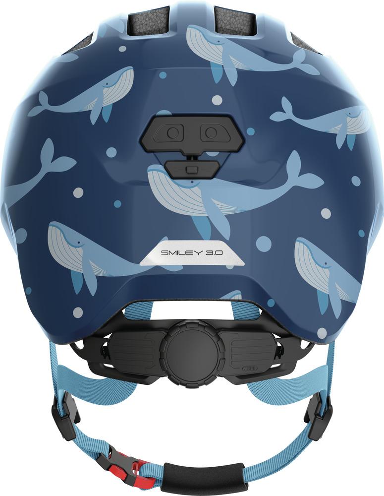Abus Kinderhelm Smiley 3.0 blue whale S 45 bis 50cm