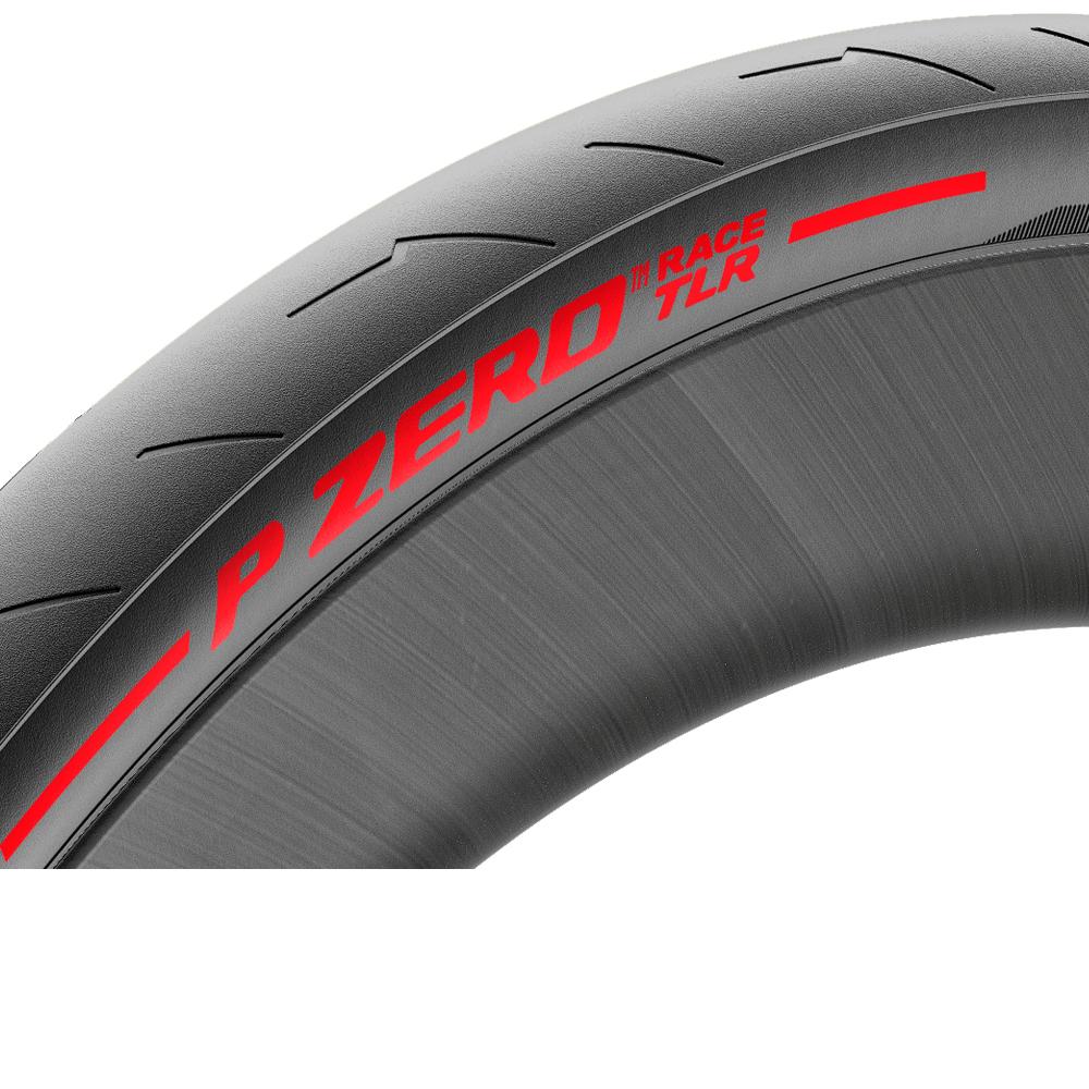 Pirelli P ZERO Race TLR Colour Edition 28-622 Faltreifen Schwarz-Rot - Tubeless Ready Rennradreifen