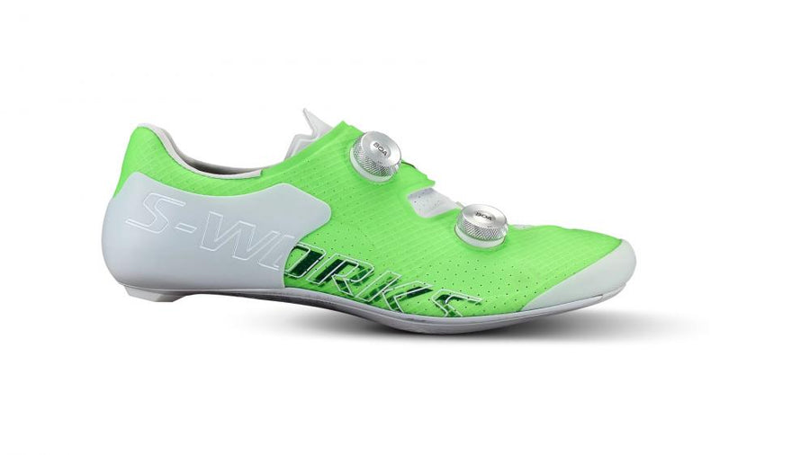 ARES Schuh Specialized SW ARES RD Schuh GRNGCK 42 GREEN GECKO - maximaler Vortrieb und Komfort
