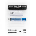 milKit Tubeless Nachfüllkit Compact 55 mm - Dichtmilch messen und nachfüllen ohne Entlüftung
