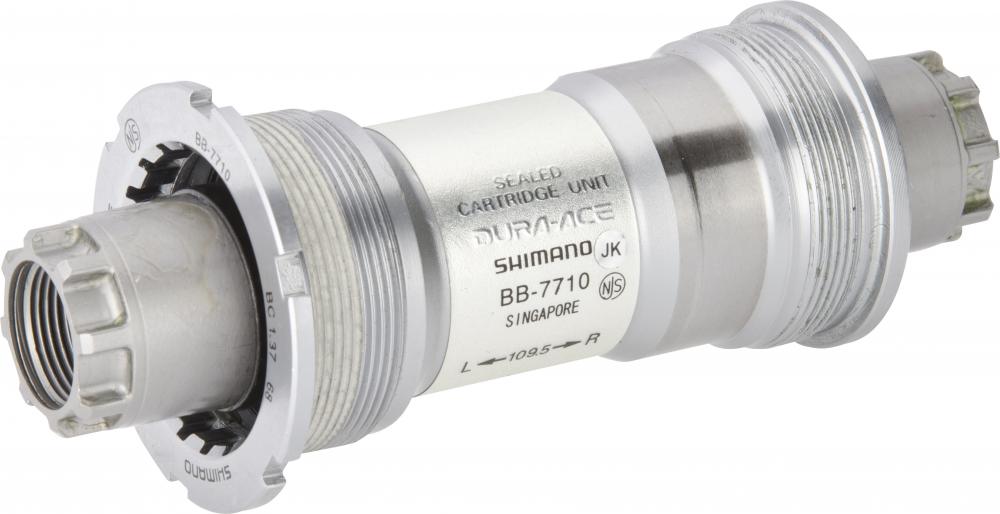 SHIMANO Innenlager 7710 68/109,5mm BSA - präzises Bahn-Innenlager für maximale Steifigkeit