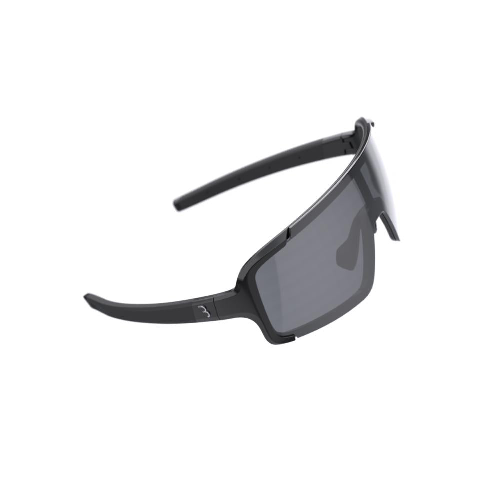 BBB Cycling BBB sportbril Chester Smoke flash Größe M schwarz - sportliche Vollrahmenbrille mit sicherem Sitz