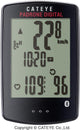 CATEYE Fahrradcomputer Padrone Digital Schwarz - großes Display & Bluetooth
