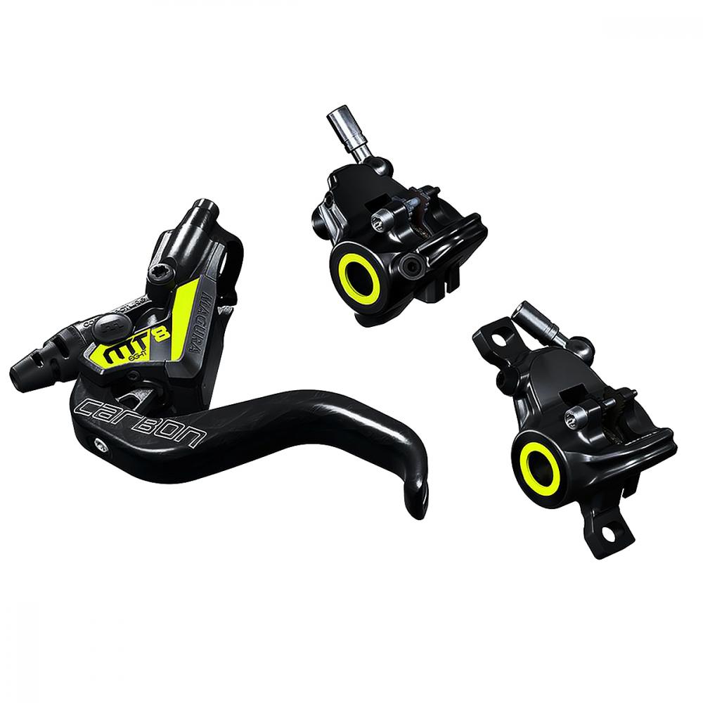 MAGURA MT8 SL PM Flatmount Set, 1-Finger HC-Carbolay-Hebel - Highend XC-Scheibenbremse