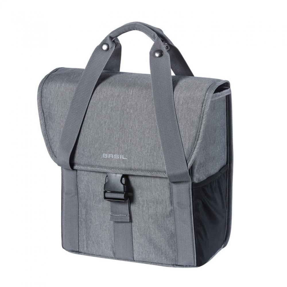 Einzeltasche Go Single Grey Melee Mit Reflexstreifen 16l