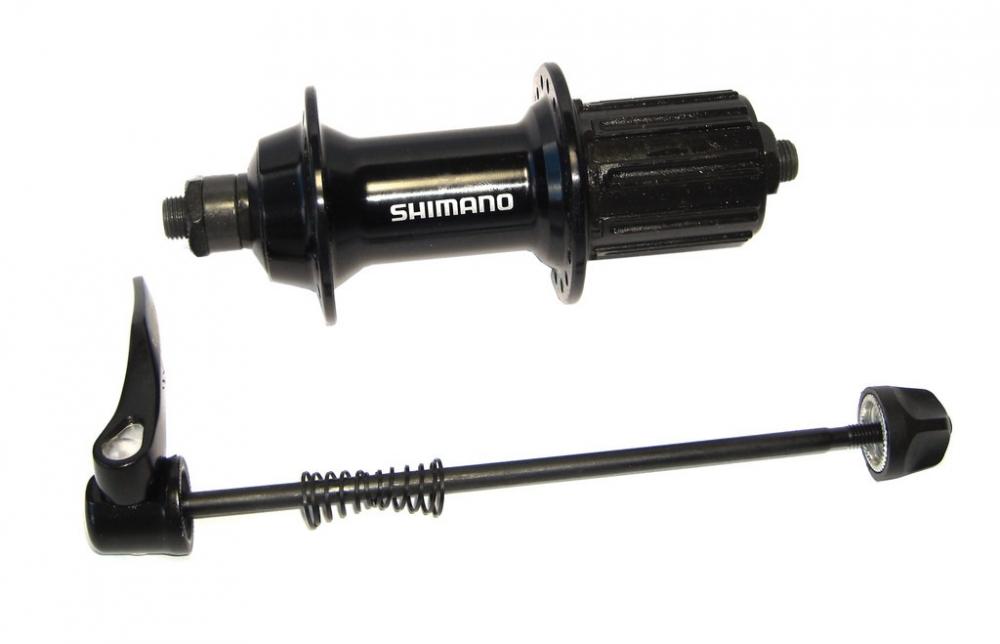 SHIMANO Hinterradnabe FH-RS400 32 Loch Schnellspanner Schwarz
