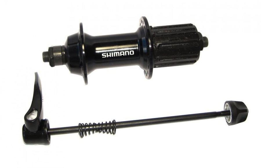 SHIMANO Hinterradnabe FH-RS400 32 Loch Schnellspanner Schwarz