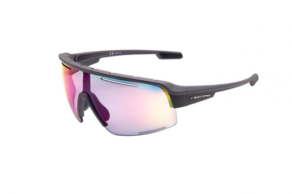 Cratoni Sonnenbrille C-Matic NXT photoch sw rubber Glas klar nicht verspiegelt