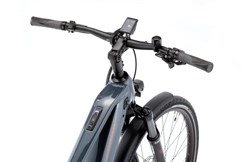 CONWAY Cairon T 3.0 625, Trapez, 28", anthracite / copper metallic, 9-Gang TEKTRO "M350", 49 cm / L