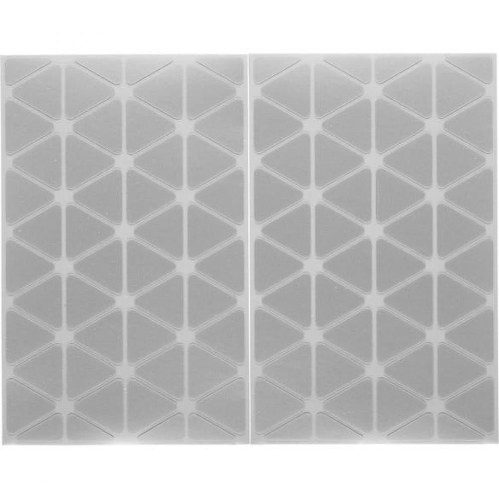Procraft Reflektoren Sticker Set - Dreiecke Klein Silber - mehr Sichtbarkeit und Style