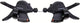 Shimano Altus Schalthebel-Set SL-M315 3x8-fach schwarz - Präzise MTB-Schaltperformance