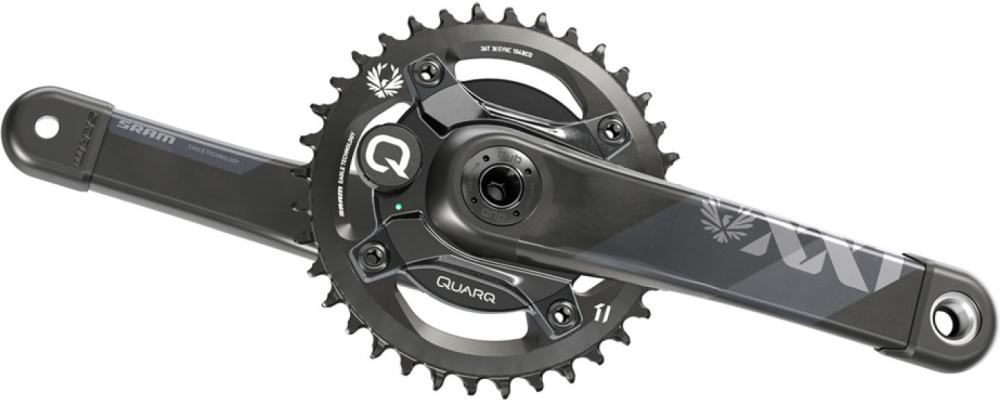 SRAM Kurbelgarnitur Quarq XX1 Eagle DUB Boost 170 mm - präzise Powermessung fürs MTB