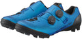 SHIMANO Fahrradschuhe XC903 Herren/Damen MTB SPD Fahrradschuhe Größe 41 breit Blau