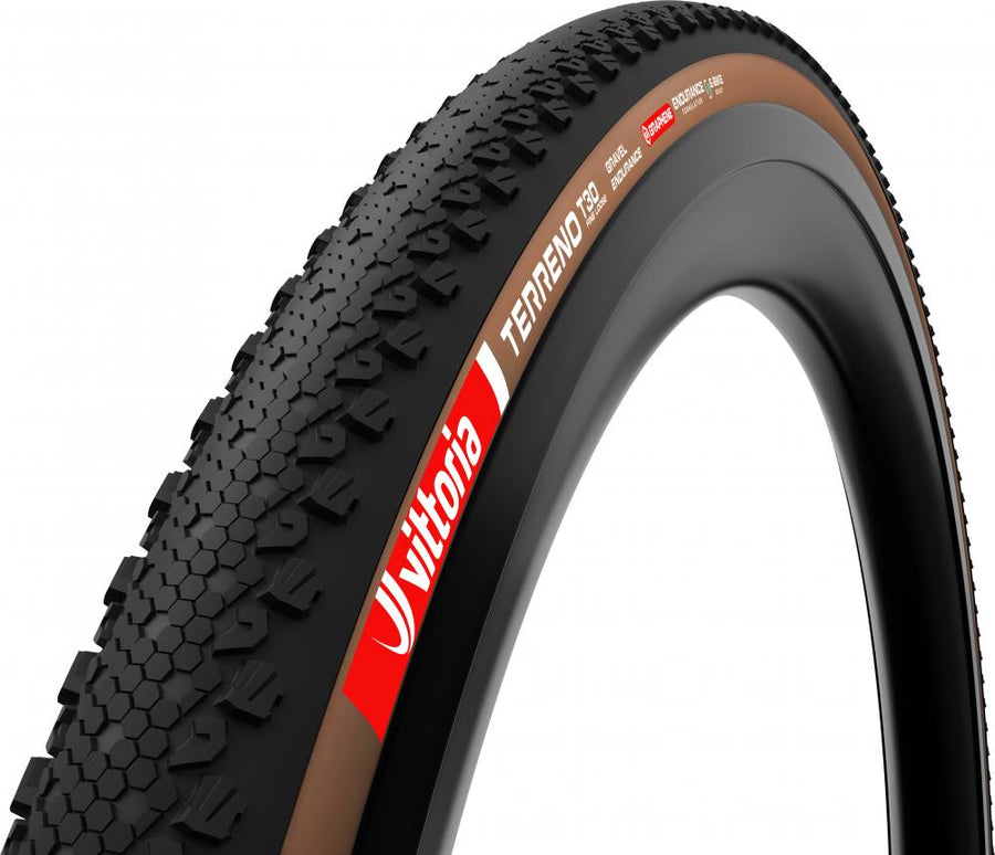 Vittoria Terreno T30 fine loose 28 Zoll (40-622) 40 Brown - schneller Gravel-Endurance-Reifen mit Top-Grip