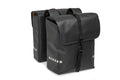 New Looxs Doppelpacktasche Odense Black Black - robuste Gepäckträgertasche für Alltag & E-Bike