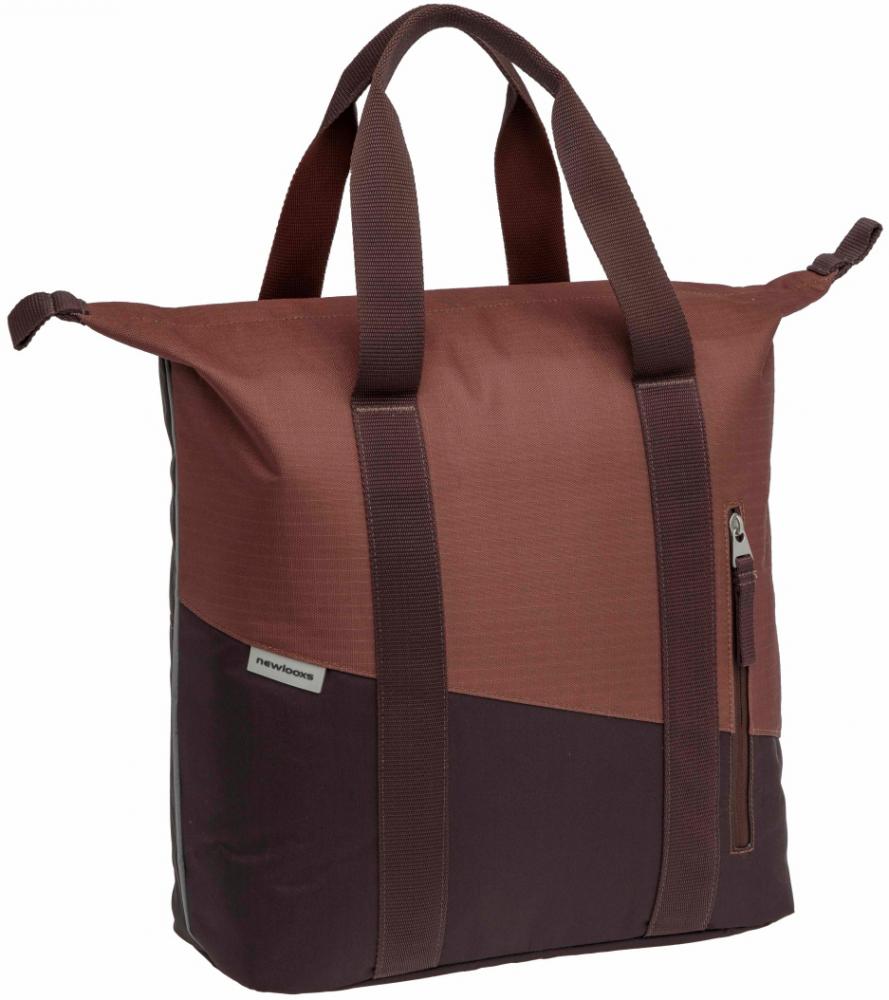 New Looxs Radtasche Oslo Kota Burgundy/Rust 18-20 Liter Burgundy - stilvoller Alltags-Shopper